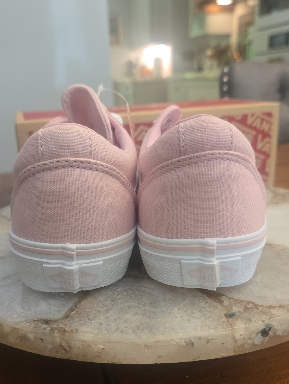 Nwt Vans Ward Pink Mens5/ladies7 - Picture 3 of 5